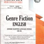 Cover of “Genre Fiction – English” by Amar and Sons – undergraduate English literature textbook exploring popular fiction genres like mystery, fantasy, and science fiction.