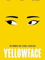 Cover of "Yellowface" by Rebecca F. Kuang – bold typography on a striking yellow background, paperback edition, released May 25, 2024.
