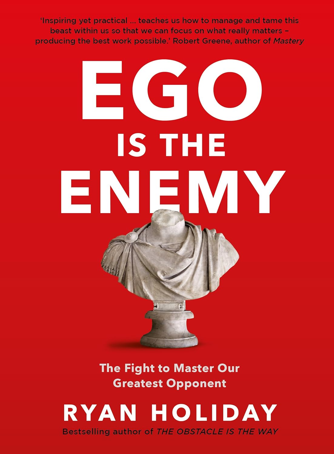 Hardcover Ego is the Enemy
