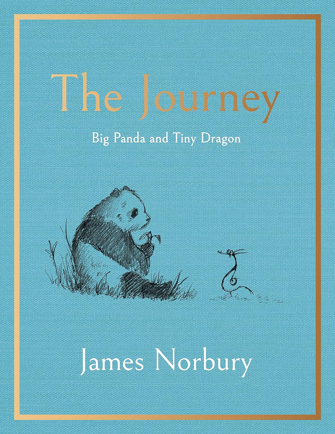 HARDCOVER The Journey: A Big Panda and Tiny Dragon Adventure by James Norbury