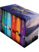 Harry Potter Complete Collection Box Set – 7 Books by J.K. Rowling with colorful covers in a collector’s case