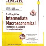 Intermediate Macroeconomics 1 (Semester 4, BA Prog)