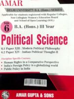 BA Hons Political Science (3rd Year) - Modern Political Philosophy & Indian Political Thought