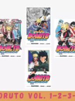 Boruto: Naruto Next Generations, Manga Combo Set, Vol. 1,2,3 & 4