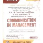 Communication in Management (GE) - Semester 2