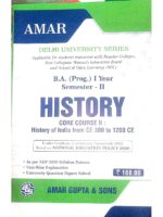 History of India (300–1200 CE) – BA Prog 2nd Semester(Core Course 2)