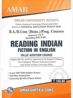 Reading Indian Fiction in English Value Addition Course (VAC)